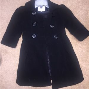 Toddler girls peacoat